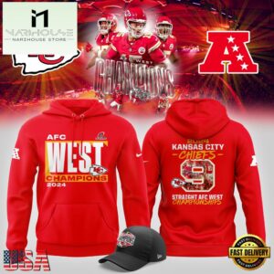 NFL Kansas City Chiefs AFC West Division Champions Hoodie