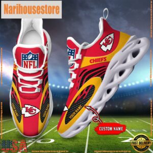 NFL Kansas City Chiefs Custom Max Soul Shoes