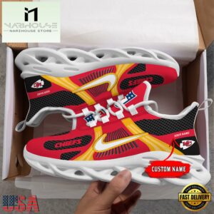 NFL Kansas City Chiefs Logo Football Team New Season Max Soul Shoes