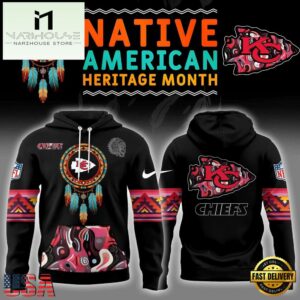 NFL Kansas City Chiefs Native American Heritage Month Hoodie