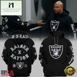 NFL Las Vegas Raiders Born Raised Black Hoodie 1