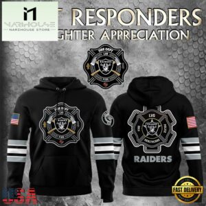NFL Las Vegas Raiders Firefighter Appreciation Night Hoodie