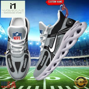 NFL Las Vegas Raiders Logo Football Team New Season Max Soul Shoes