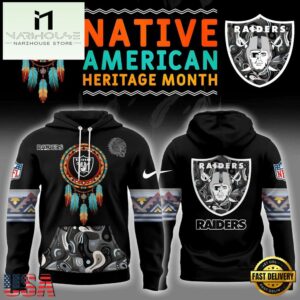NFL Las Vegas Raiders Native American Heritage Month Hoodie