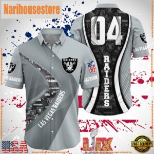 NFL Las Vegas Raiders Super Bowl LIX Fans Custom Hawaiian Shirt