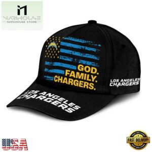 NFL Los Angeles Chargers American Flag Classic Cap