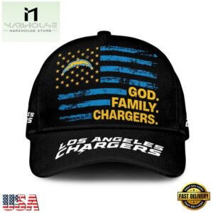 NFL Los Angeles Chargers American Flag Classic Cap