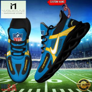NFL Los Angeles Chargers Logo Football Team New Season Max Soul Shoes