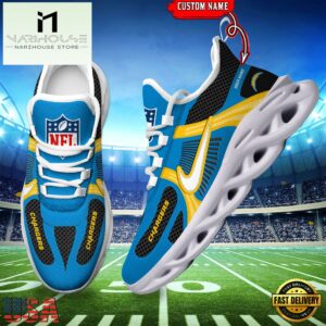 NFL Los Angeles Chargers Logo Football Team New Season Max Soul Shoes