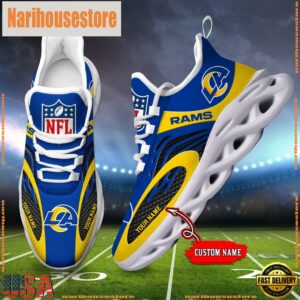 NFL Los Angeles Rams Custom Max Soul Shoes