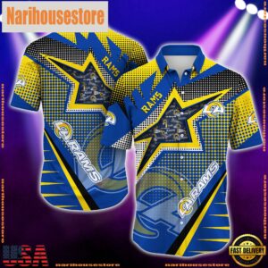 NFL Los Angeles Rams Special Football Team Star Hawaiian Shirts