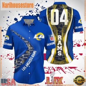 NFL Los Angeles Rams Super Bowl LIX Fans Custom Hawaiian Shirt