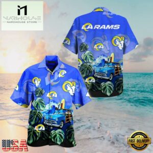 NFL Los Angeles Rams Super Bowl LVI Champions Hawaiian Shirt