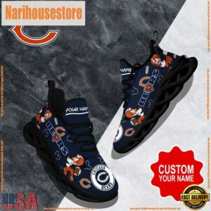 NFL Max Soul Shoes, Chicago Bears Clunky Shoes Custom Name For Fans Christmas