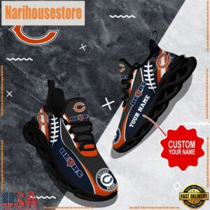 NFL Max Soul Shoes, Chicago Bears Shoes Custom Nfl Sport Loves