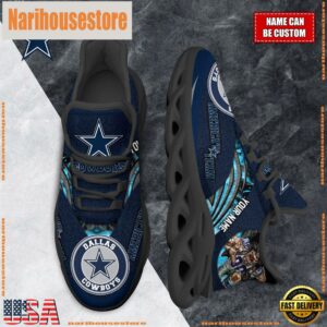 NFL Max Soul Shoes, Dallas Cowboys Clunky Shoes Custom For Fans