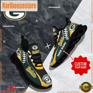 NFL Max Soul Shoes, Green Bay Packers Shoes Custom Nfl Sport Loves