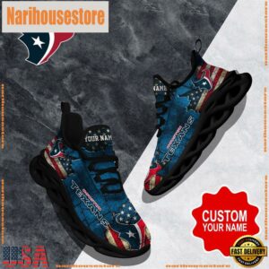 NFL Max Soul Shoes, Houston Texans Clunky Shoes Custom Gift Women And Men