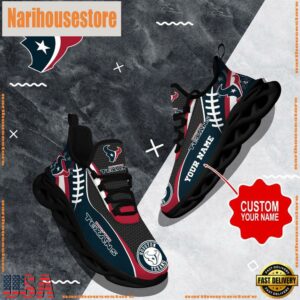 NFL Max Soul Shoes, Houston Texans Shoes Custom Nfl Sport Loves