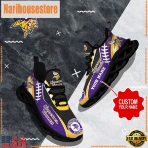 NFL Max Soul Shoes, Minnesota Vikings Shoes Custom Nfl Sport Loves