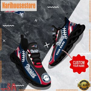 NFL Max Soul Shoes, New England Patriots Shoes Custom Nfl Sport Loves