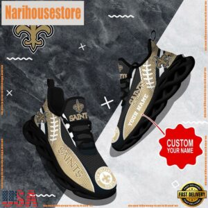NFL Max Soul Shoes, New Orleans Saints Shoes Custom Nfl Sport Loves