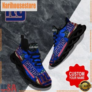 NFL Max Soul Shoes, New York Giants Clunky Shoes Custom Gift Women And Men