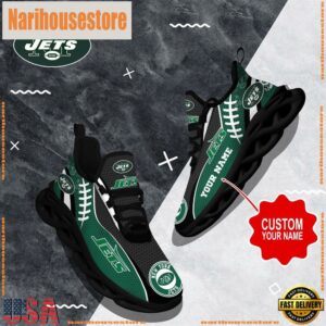 NFL Max Soul Shoes, New York Jets Shoes Custom Nfl Sport Loves