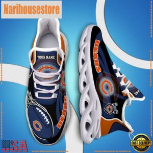 NFL Max Soul Shoes, Nfl Chicago Bears White C Shoes For Fans
