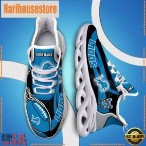 NFL Max Soul Shoes, Nfl Detroit Lions White C Shoes For Fans