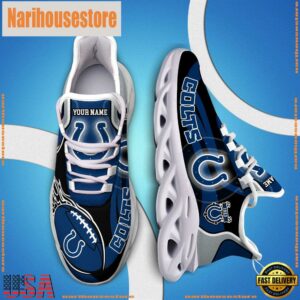 NFL Max Soul Shoes, Nfl Indianapolis Colts White C Shoes For Fans
