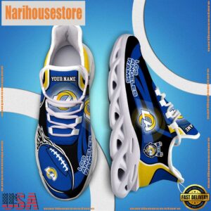 NFL Max Soul Shoes, Nfl Los Angeles Rams White C Shoes For Fans