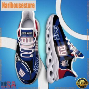 NFL Max Soul Shoes, Nfl New York Giants White C Shoes For Fans