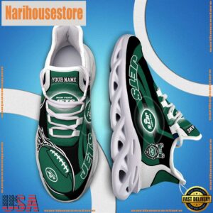 NFL Max Soul Shoes, Nfl New York Jets White C Shoes For Fans