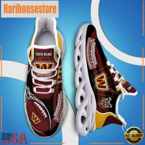 NFL Max Soul Shoes, Nfl Washington Commanders White C Shoes For Fans