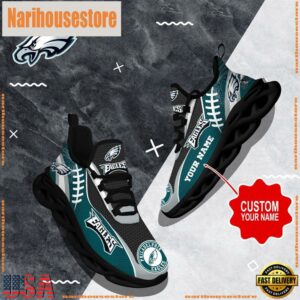 NFL Max Soul Shoes, Philadelphia Eagles Shoes Custom Nfl Sport Loves