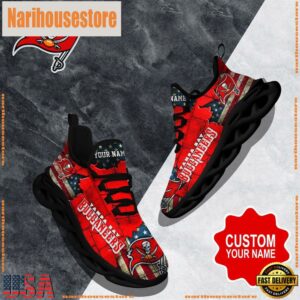 NFL Max Soul Shoes, Tampa Bay Buccaneers Clunky Shoes Custom Gift Women And Men