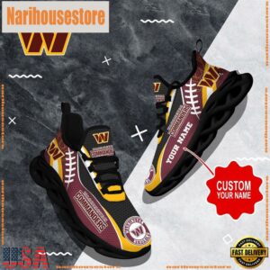 NFL Max Soul Shoes, Washington Commanders Shoes Custom Nfl Sport Loves
