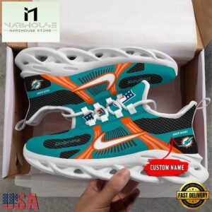 NFL Miami Dolphins Logo Football Team New Season Max Soul Shoes