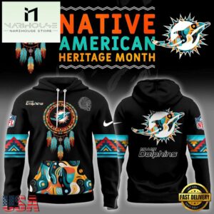 NFL Miami Dolphins Native American Heritage Month Hoodie