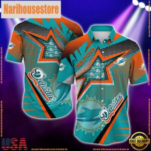 NFL Miami Dolphins Special Football Team Star Hawaiian Shirts