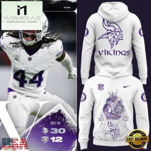 NFL Minnesota Vikings A Winter Whiteout Hoodie