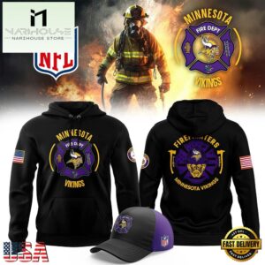 NFL Minnesota Vikings Firefighter Appreciation Night Hoodie