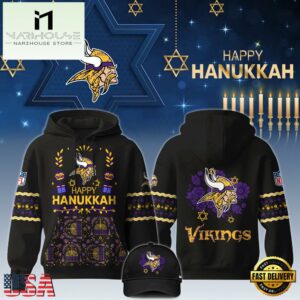 NFL Minnesota Vikings Hanukkah Limited Edition Hoodie