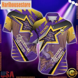 NFL Minnesota Vikings Special Football Team Star Hawaiian Shirts