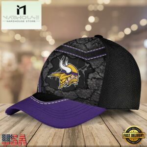 NFL Minnesota Vikings Team Logo Classic Baseball Cap, Designer Baseball Caps 5 NFL Minnesota Vikings Team Classic Baseball Cap