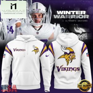 NFL Minnesota Vikings Winter Warrior Alternate Uniforms Hoodie