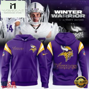 NFL Minnesota Vikings Winter Warrior Hoodie