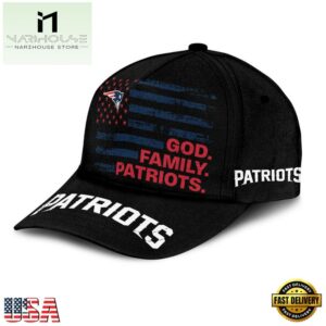 NFL New England Patriots American Flag Classic Cap