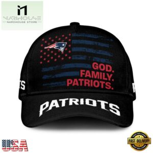 NFL New England Patriots American Flag Classic Cap